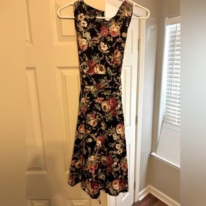 Vintage Style Floral Dress